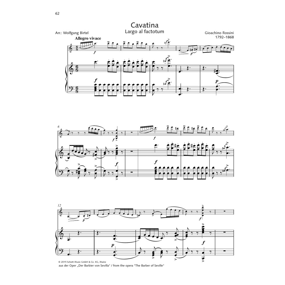 Cavatina "Largo al factotum"